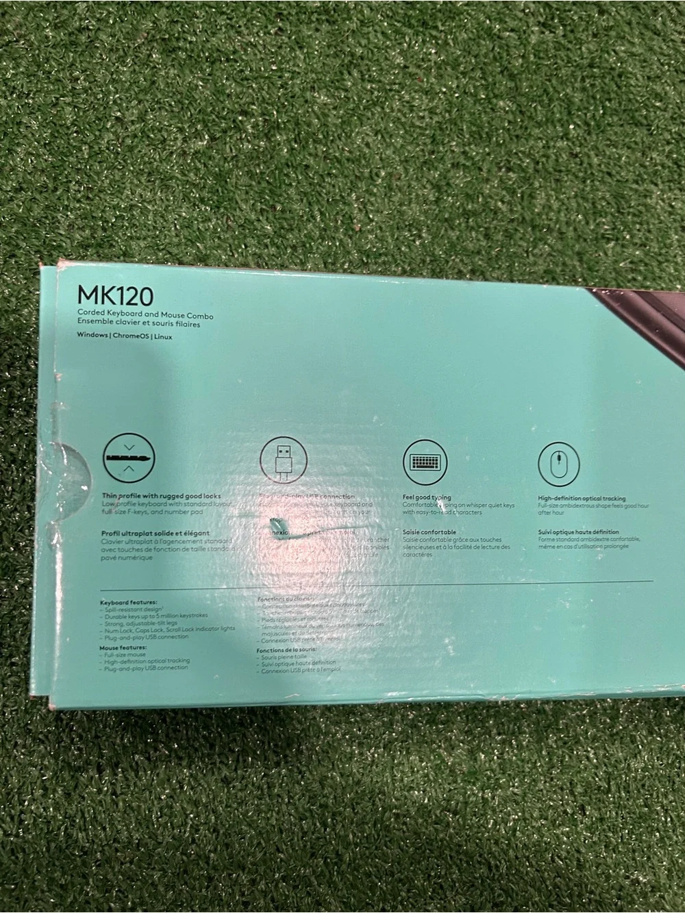 Logitech MK120 Wired Keyboard & Mouse Combo